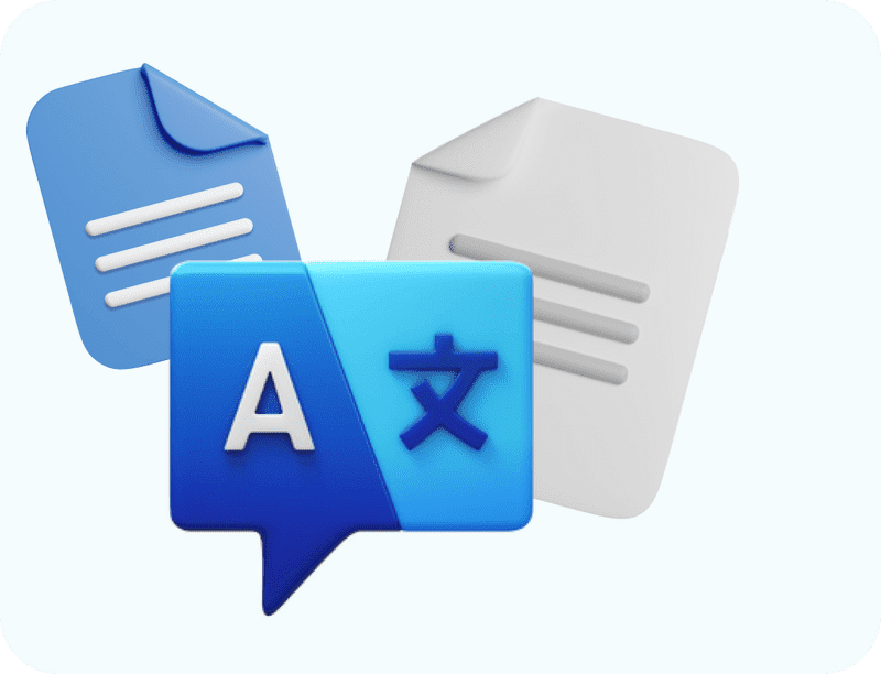 Multilingual resume templates